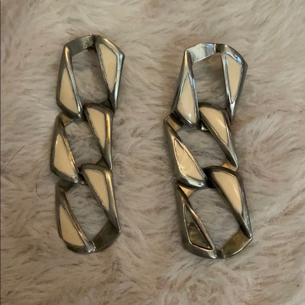 Vintage dangle post earrings